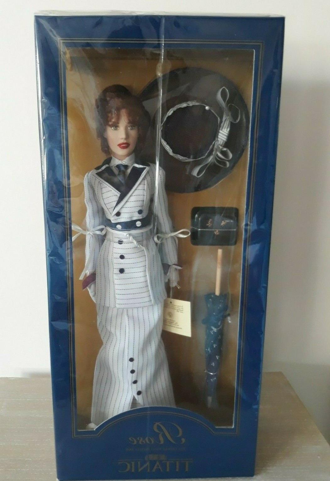 nrfb rose titanic vinyl doll boarding ensemble
